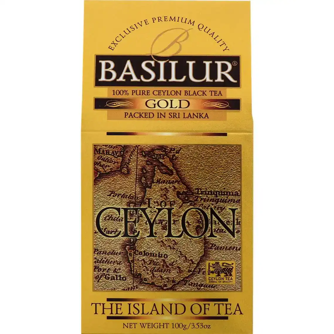 Чай Basilur Gold Ceylon чорний 100 г