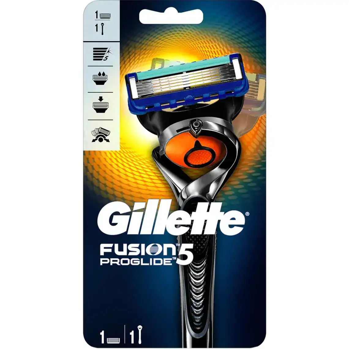 Станок для гоління Gillette Fusion5 ProGlide Flexball чоловічий з 1 змінним картриджем