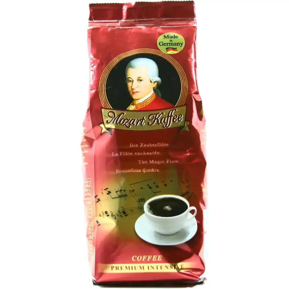 Кава JJ DARBOVEN Mozart Kaffe Premium Intensive Чарівна Флейта натуральна смажена мелена 250 г