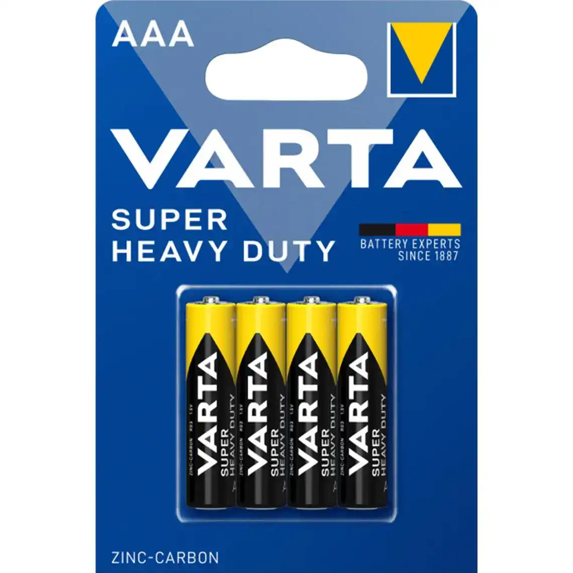 Батарейка AAA 1.5V R03 Varta 4шт