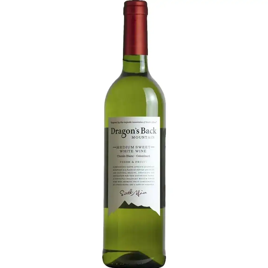 Вино Dragon's Back Mountain Medium Sweet біле напівсолодке 0.75 л