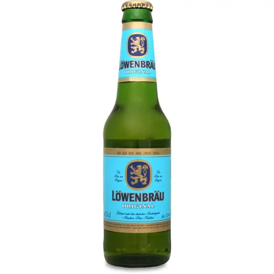 Пиво Lowenbrau Original світле фільтроване 5.2% 0.33 л