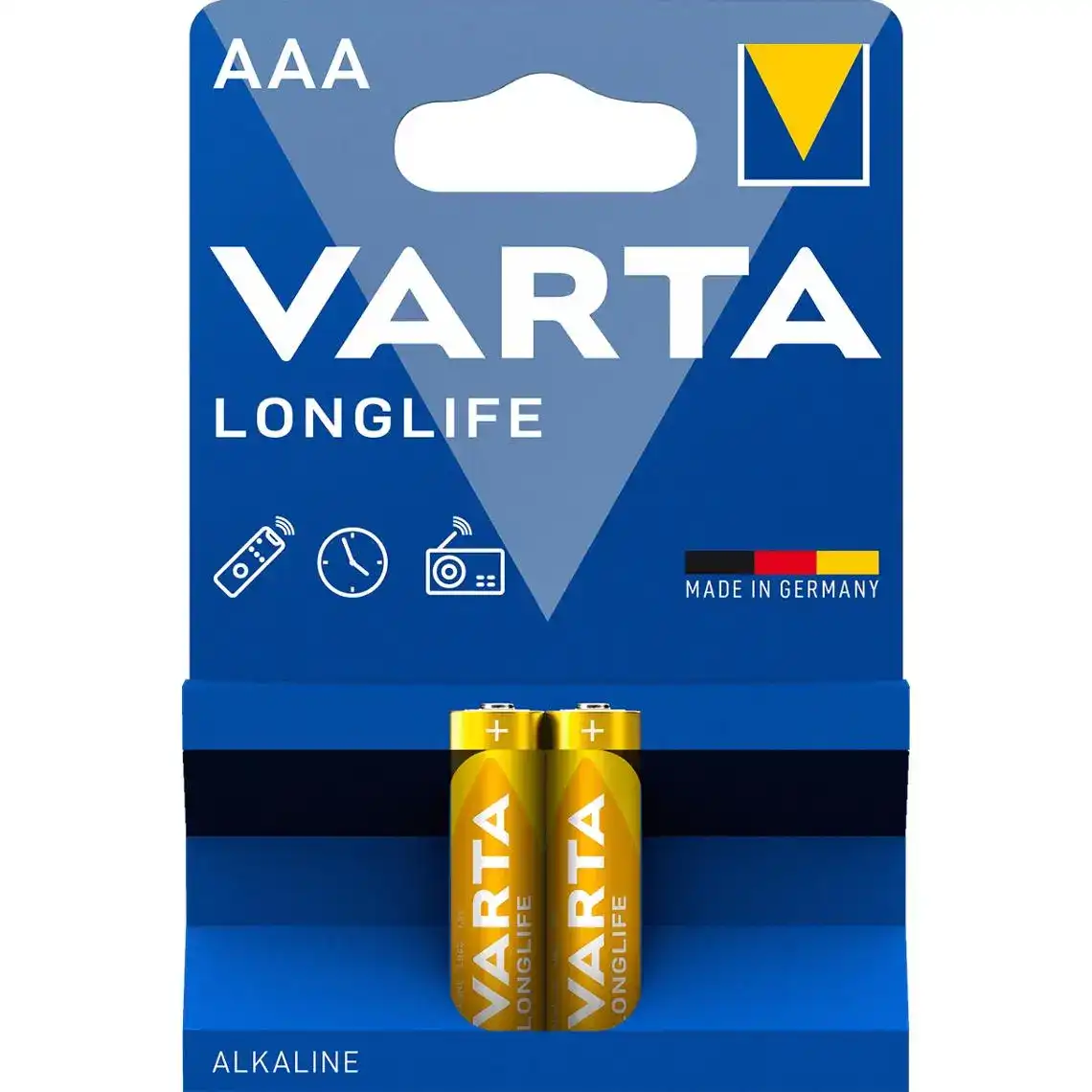 Батарейка Varta Longlife AAA BLI Alkaline 2 шт.