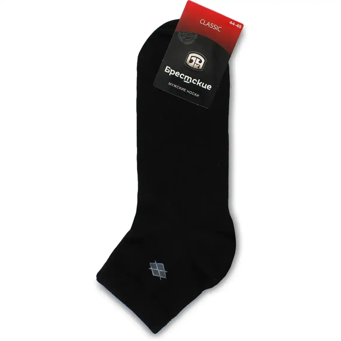 Шкарпетки чоловічі Брестские Класік укорочені чорний р.29 2124 004