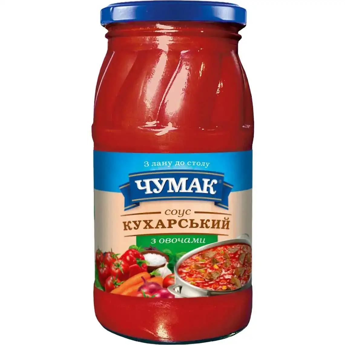 Соус Чумак Кухарський з овочами 450 г