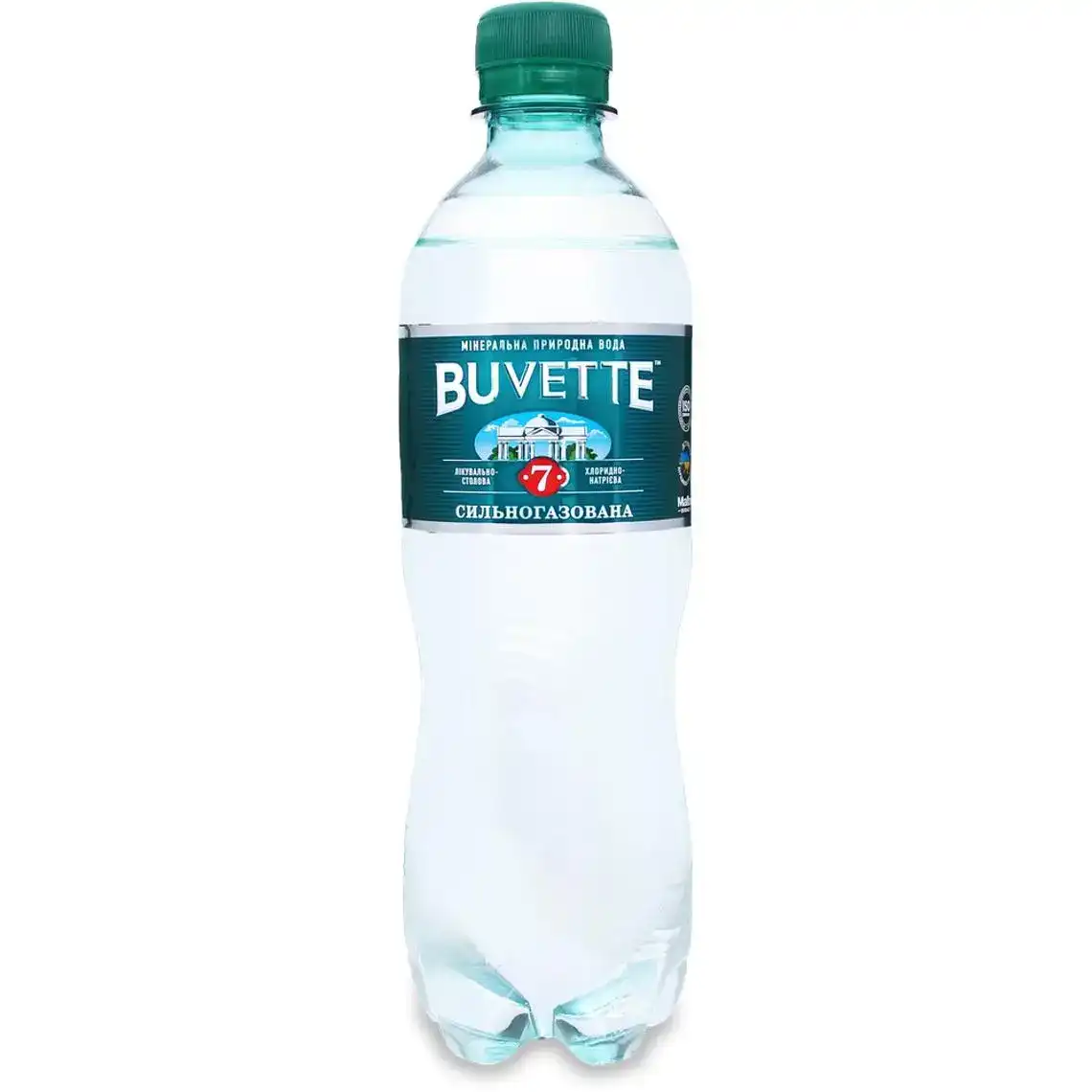 Вода Buvette №7 сильногазована 0.5 л