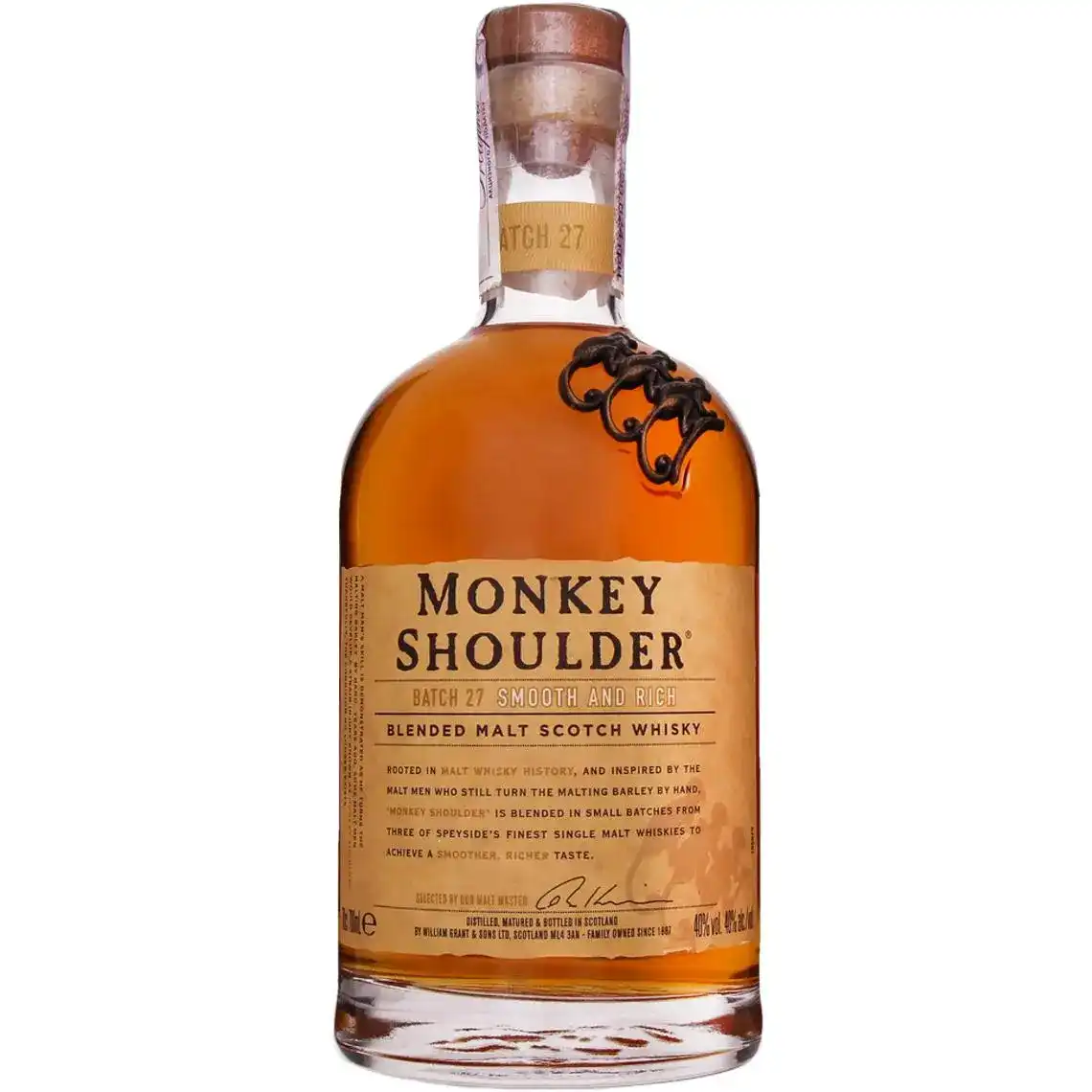 Віскі Monkey Shoulder купажований 40% 0.7 л