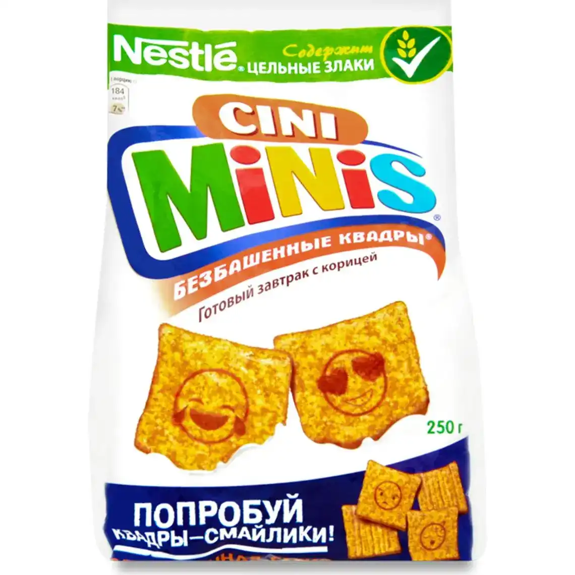 Сухий сніданок CINI-MINIS зі смаком кориці 250 г