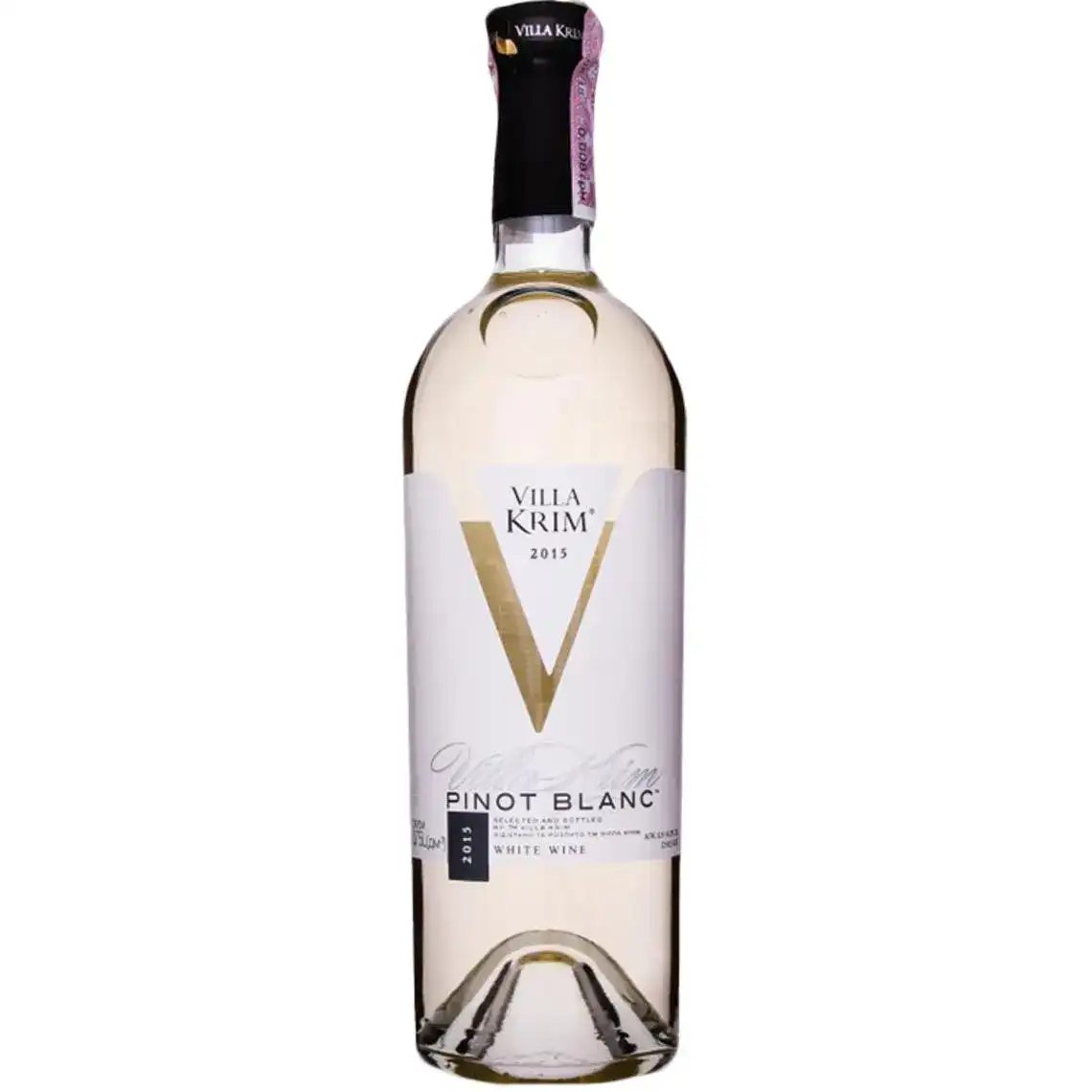 Вино Villa UA Pinot Blanc біле сухе 0.75 л