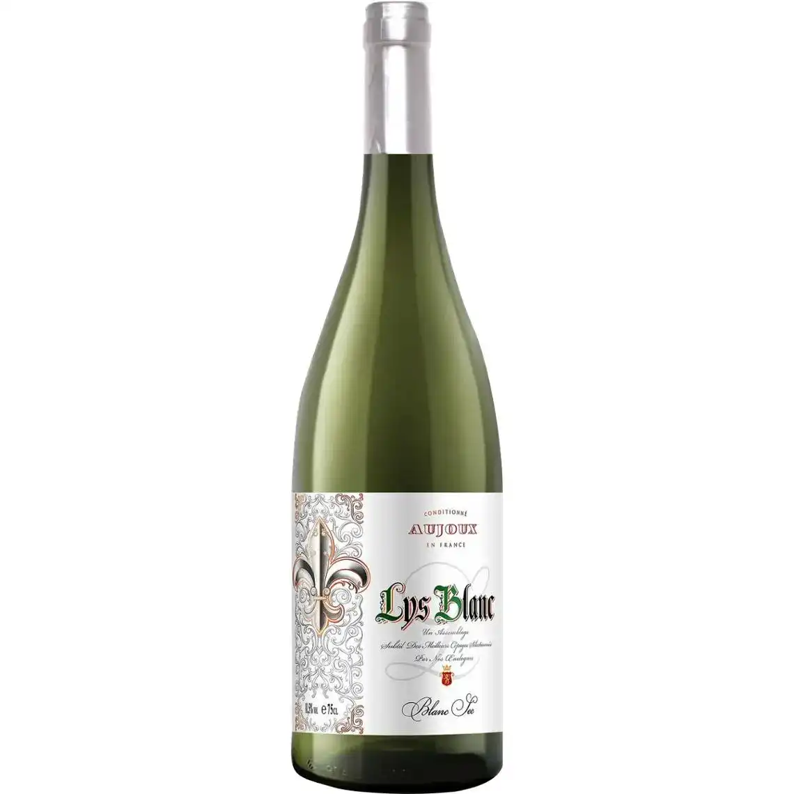 Вино Aujoux Lys Blanc біле сухе 0.75 л