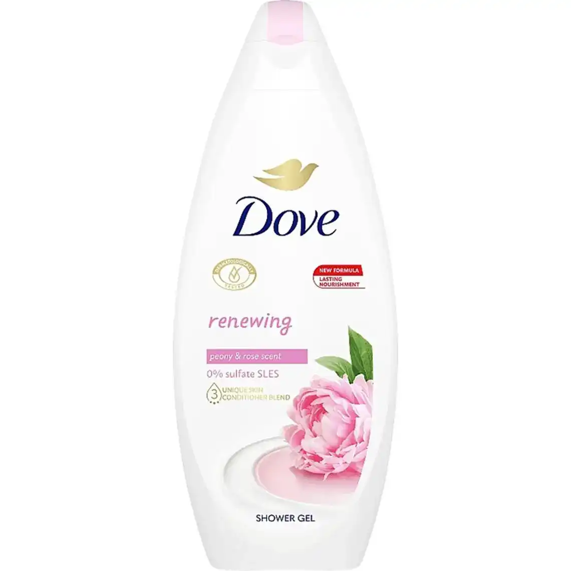 Крем-гель для душу Dove Renewing Peony & Rose Oil 250 мл