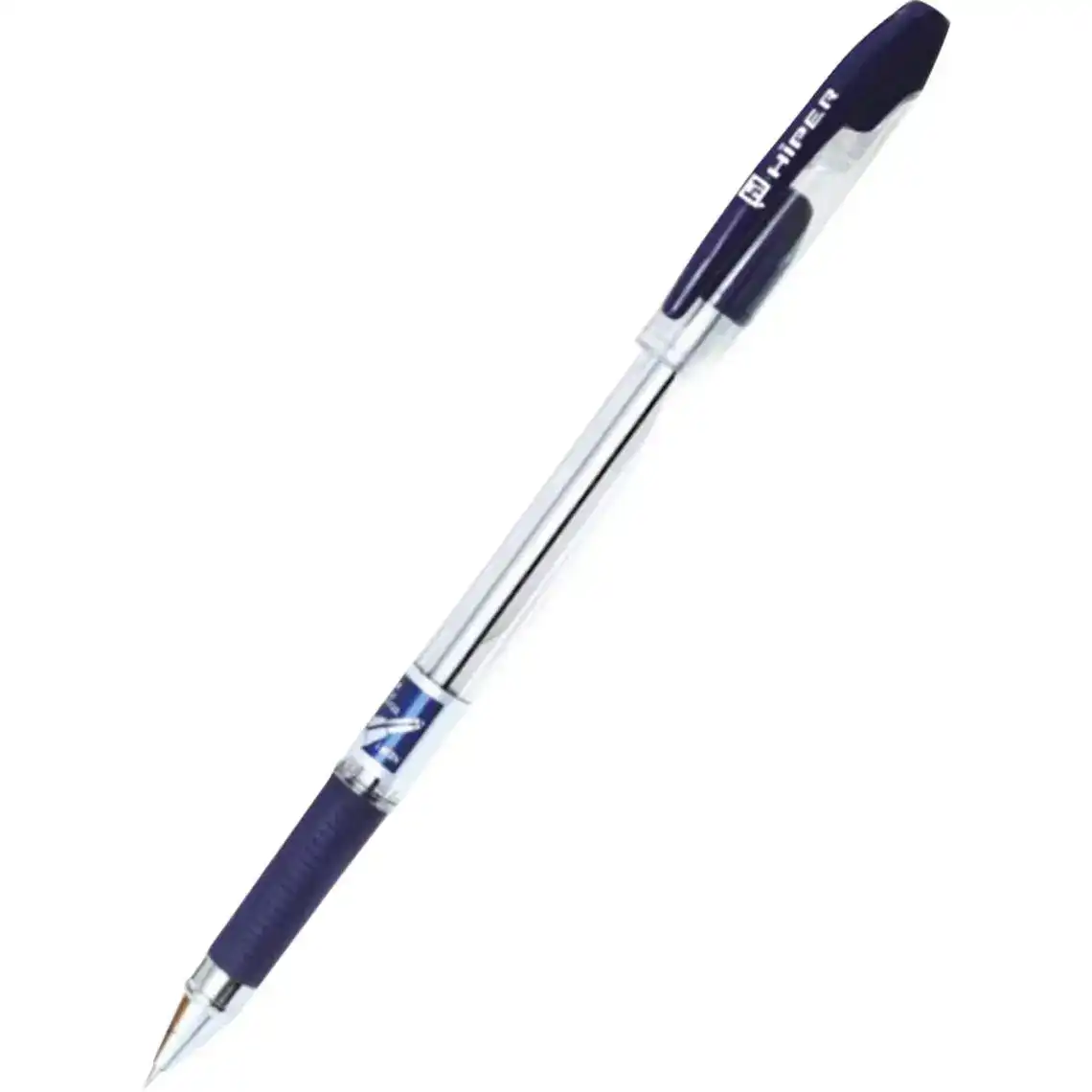 Ручка масляна Hiper Файнгрип 1 РТ-111А синя