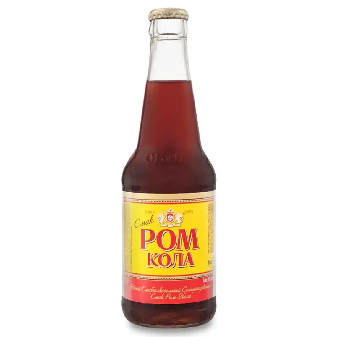 Слабоалкогольний напій Оболонь Ром Кола 8% 0.33 л