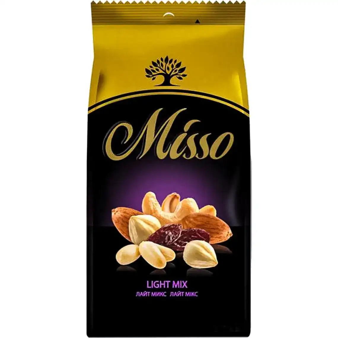 Асорті Misso Light Mix фруктово-горіхове 125 г