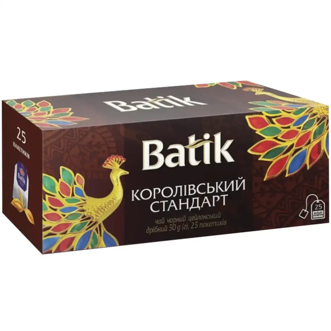Чай Batik Королівський стандарт чорний цейлонський 180 г