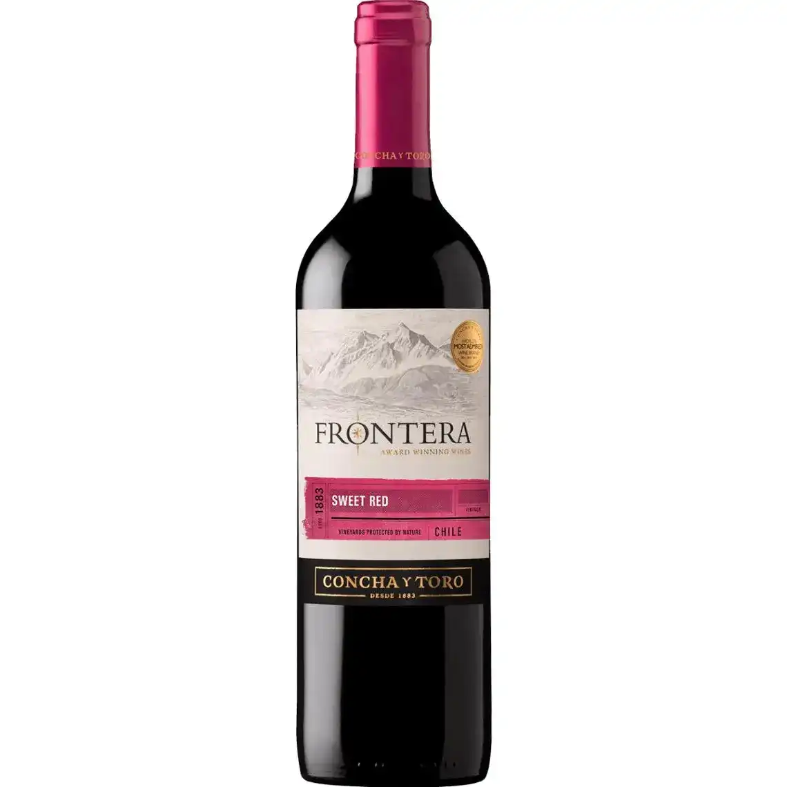 Вино Frontera Cabernet Blush рожеве солодке 0,75 л