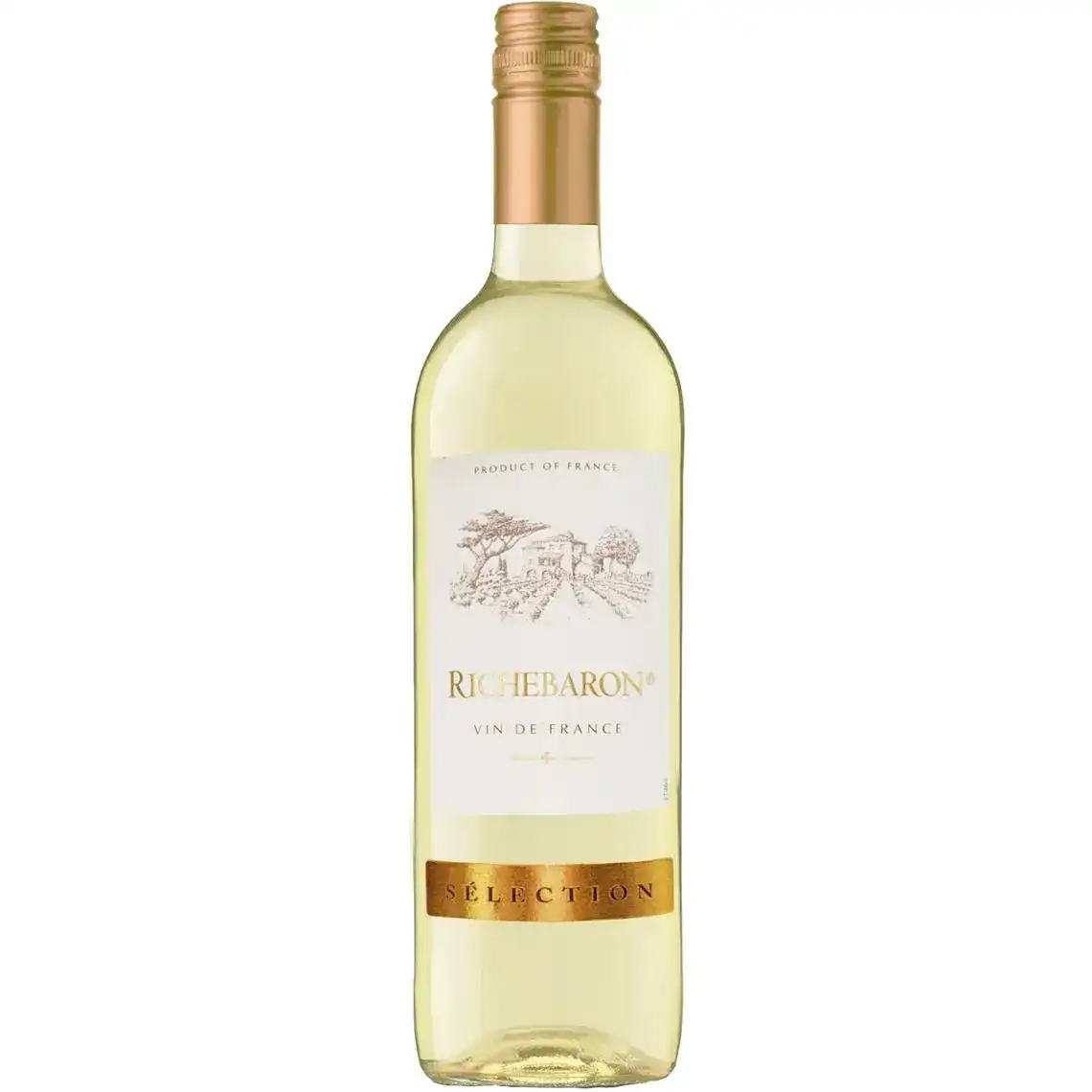 Вино Uvica Richebaron біле сухе 0,75 л