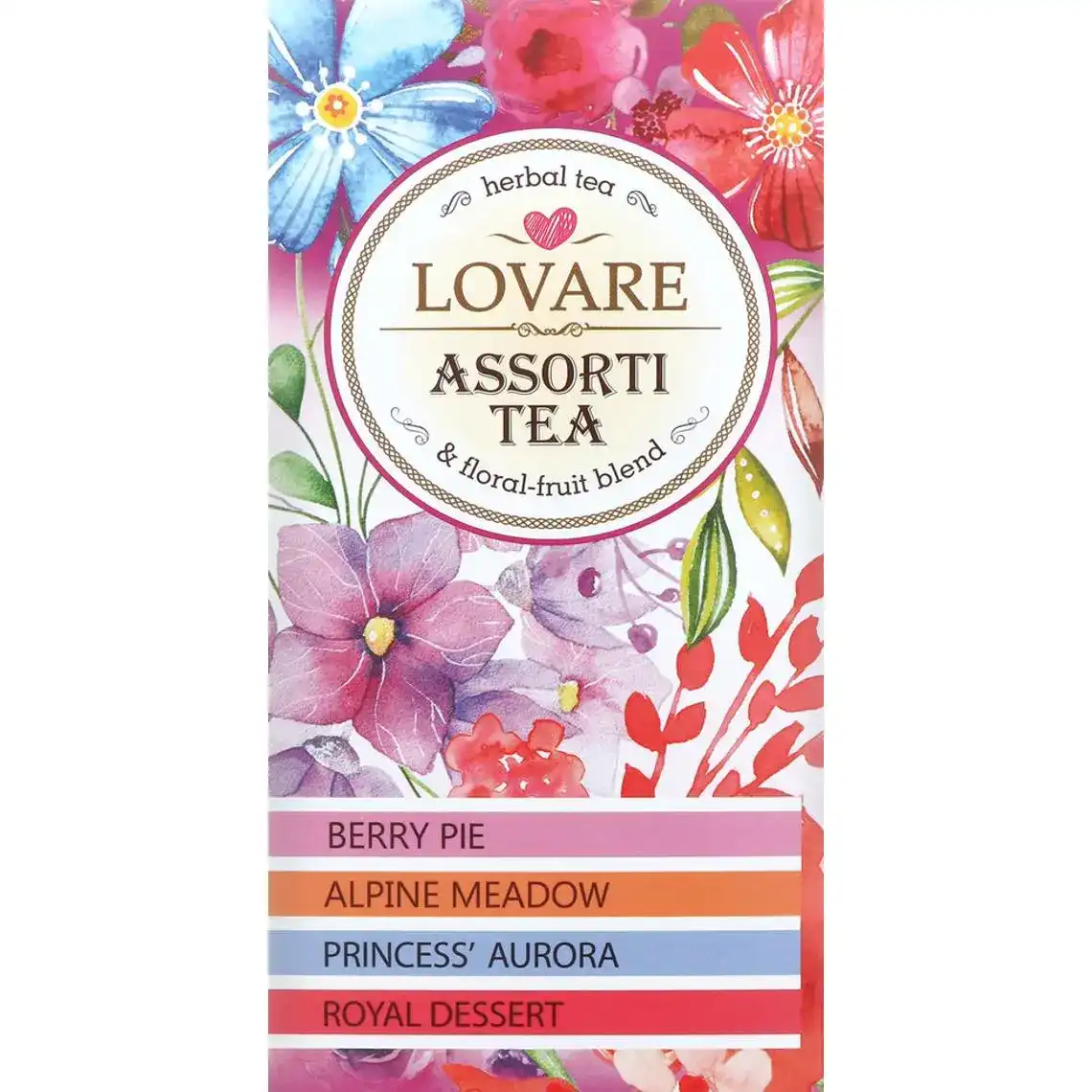 Чай Lovare Assorti квітковий 24х1.5 г