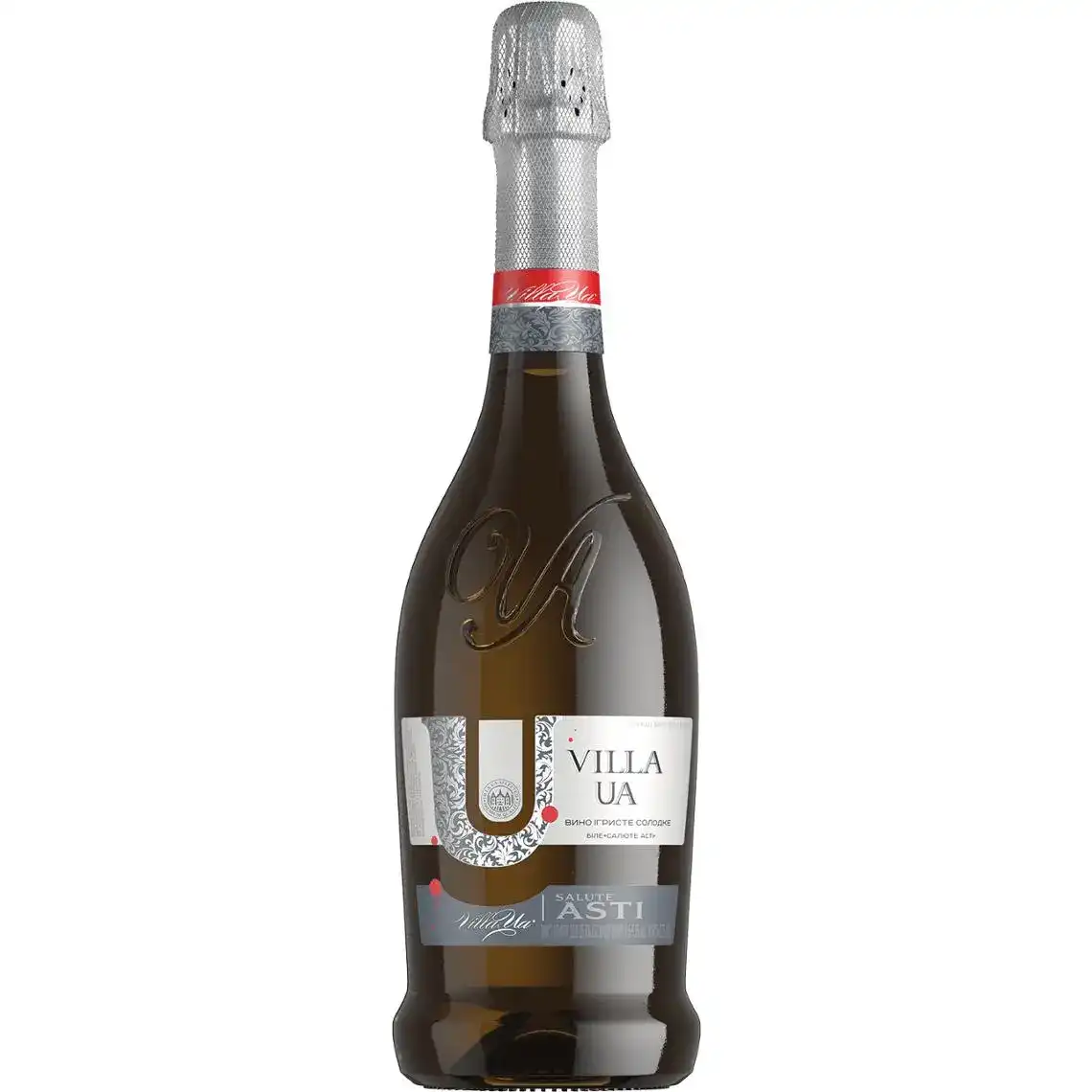 Вино ігристе Villa UA Asti біле солодке 0.75 л