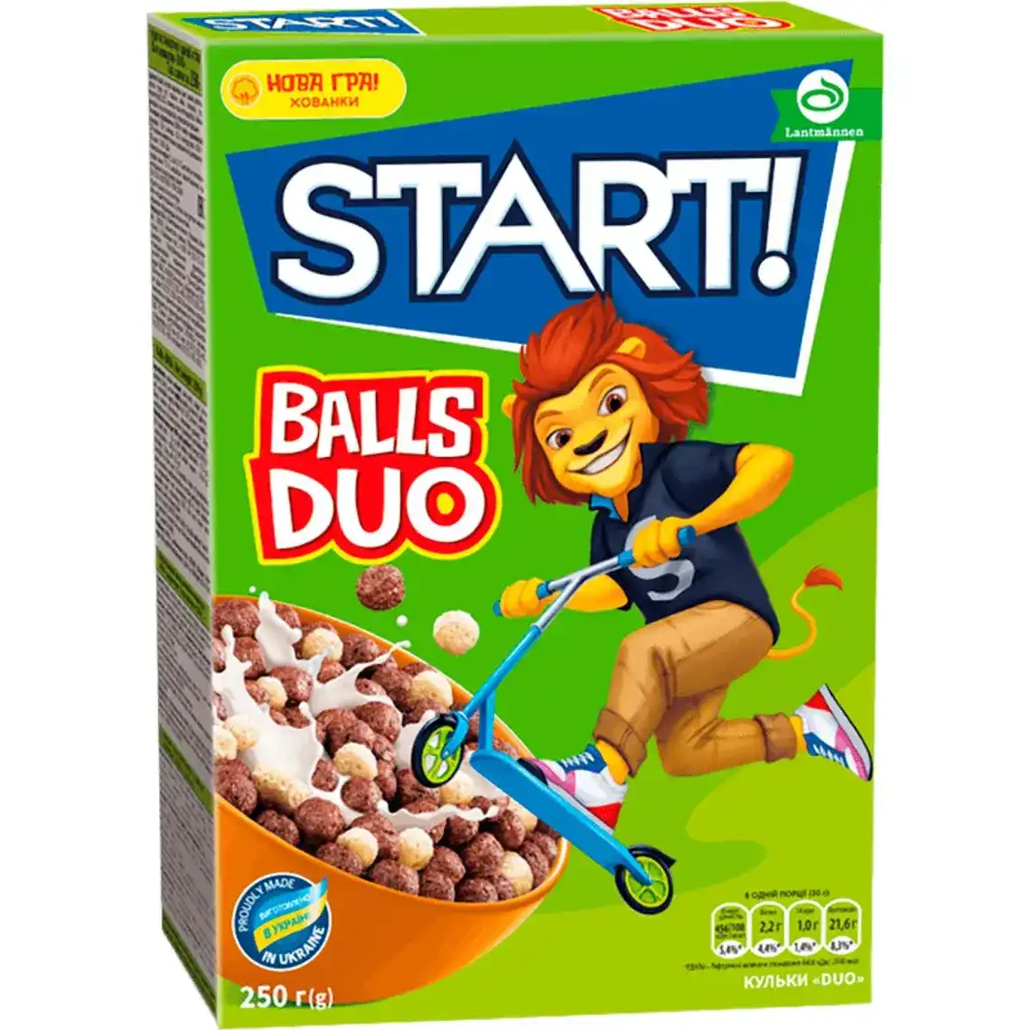 Фото 1 - Сухий сніданок Start Duo 250 г