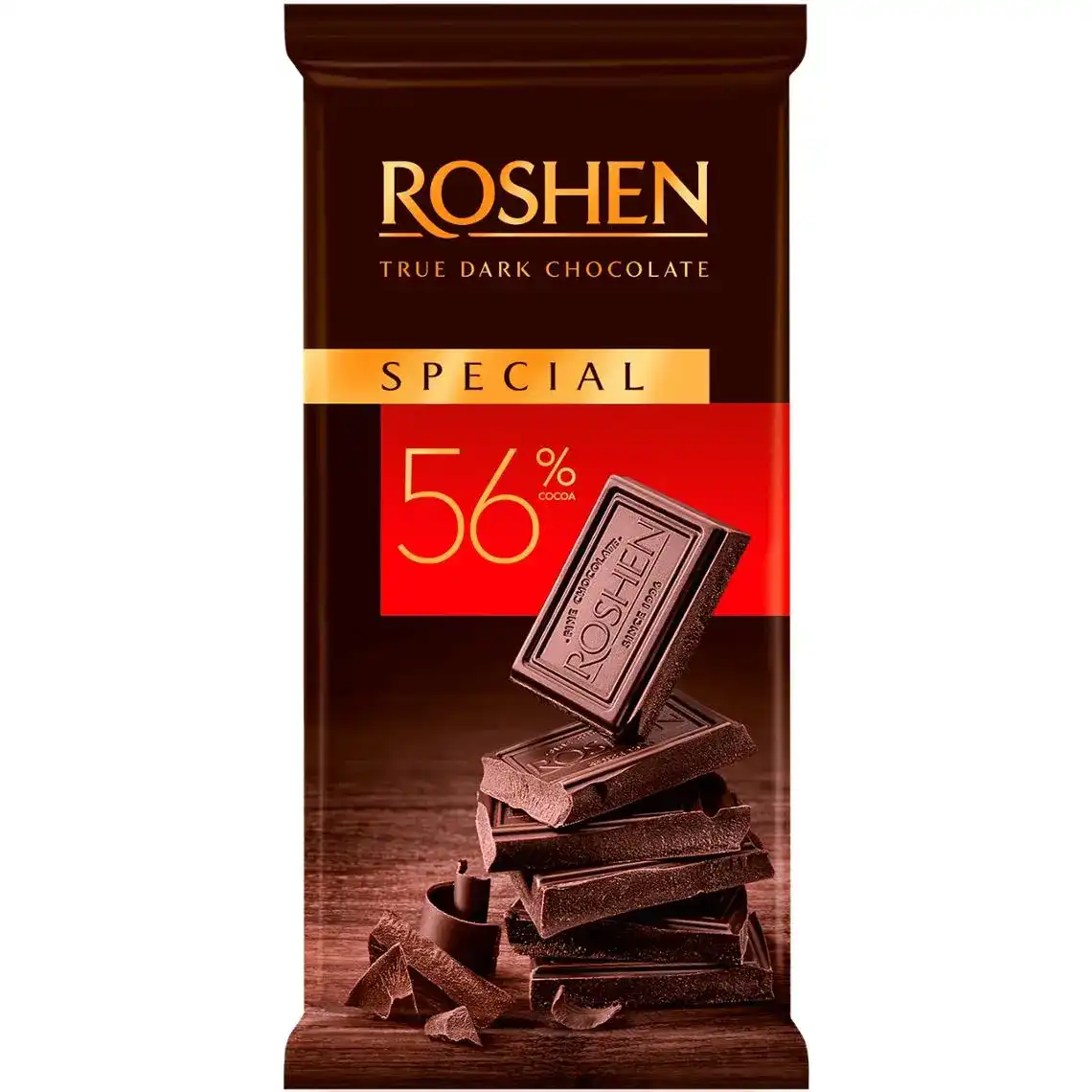 Шоколад Roshen Special 56% черный 85 г