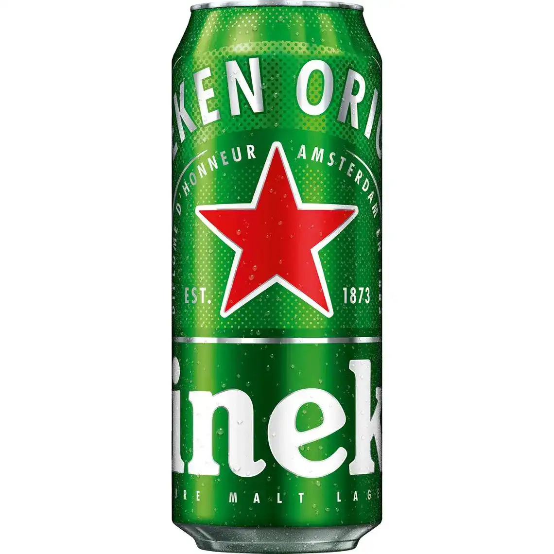 Пиво Heineken світле фільтроване з/б 5% 0.5 л