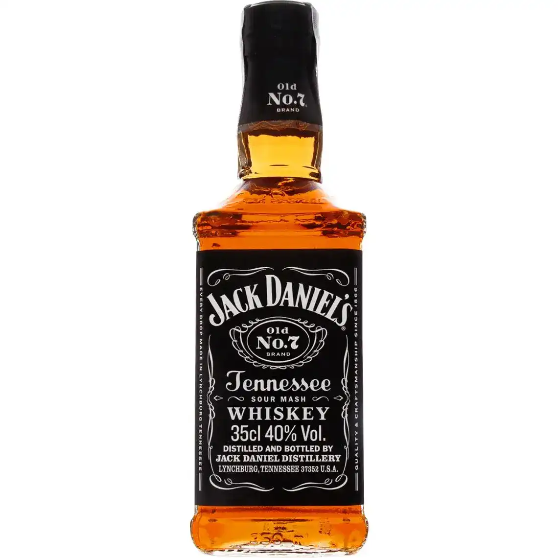 Віскі Jack Daniel's Old No.7 Теннессі 40% 0.35 л