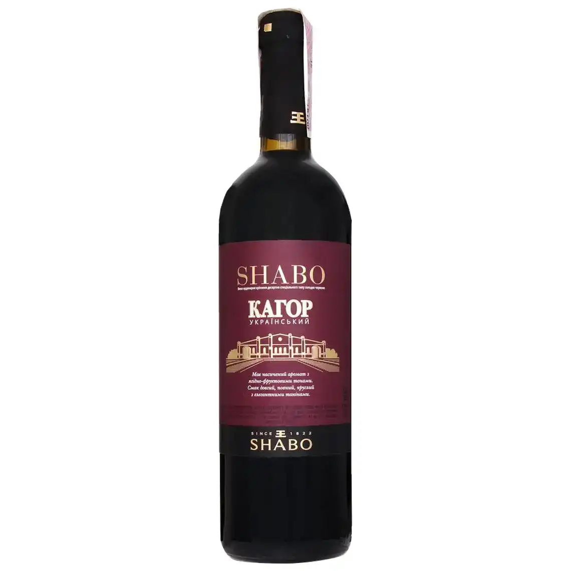 Вино Shabo Кагор червоне десертне 0.75 л