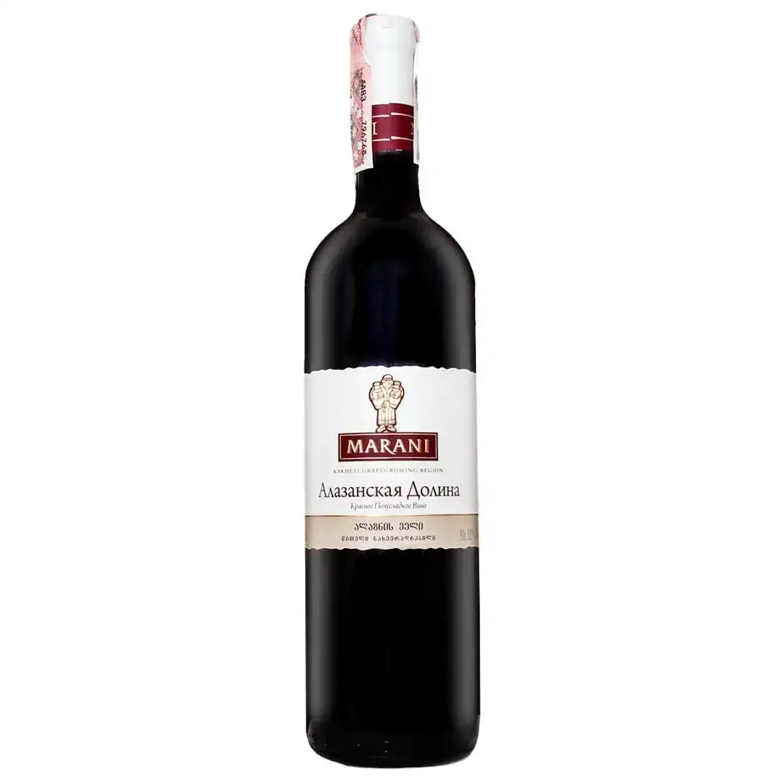 Вино Marani Alazani Valley червоне напівсолодке 0.75 л
