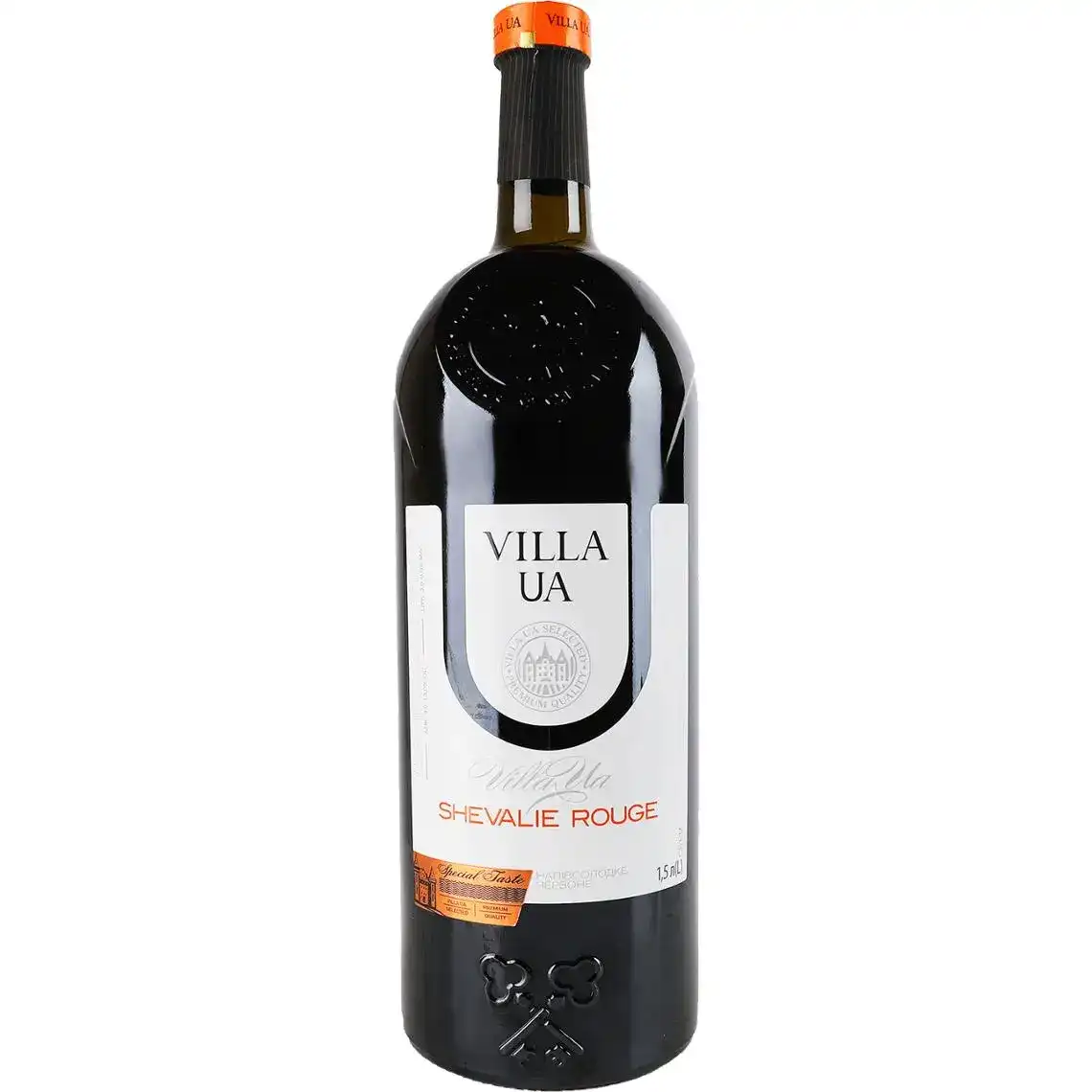 Вино Villa UA Shevalie Rouge червоне напівсолодке 1,5 л