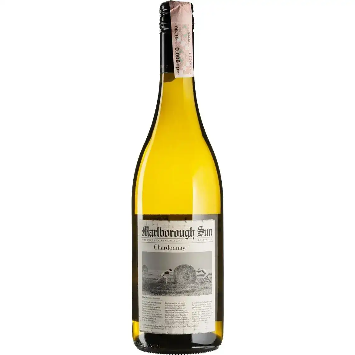 Вино Marlborough Sun Chardonnay біле сухе 0.75 л