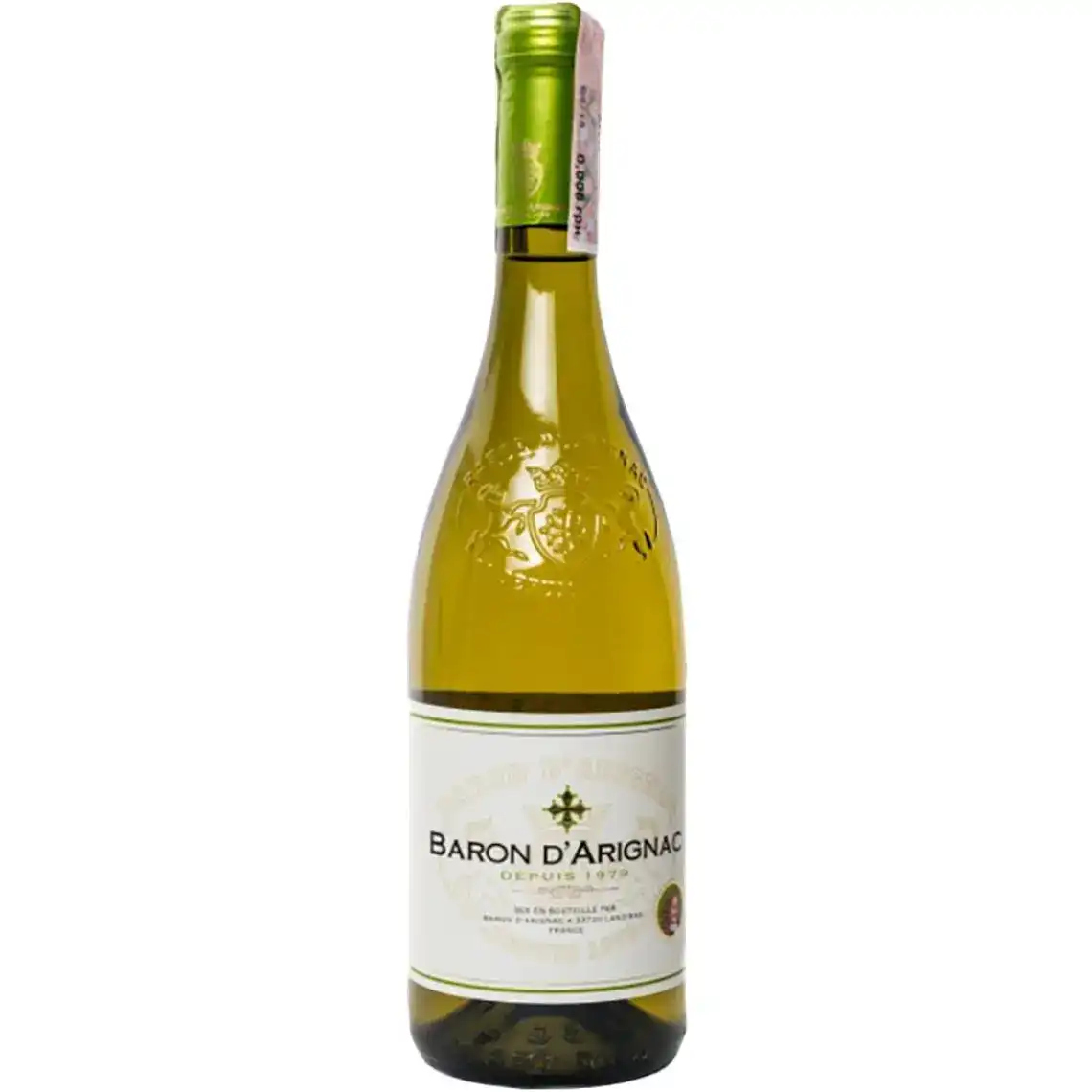 Вино Baron d'Arignac біле сухе 0.75 л