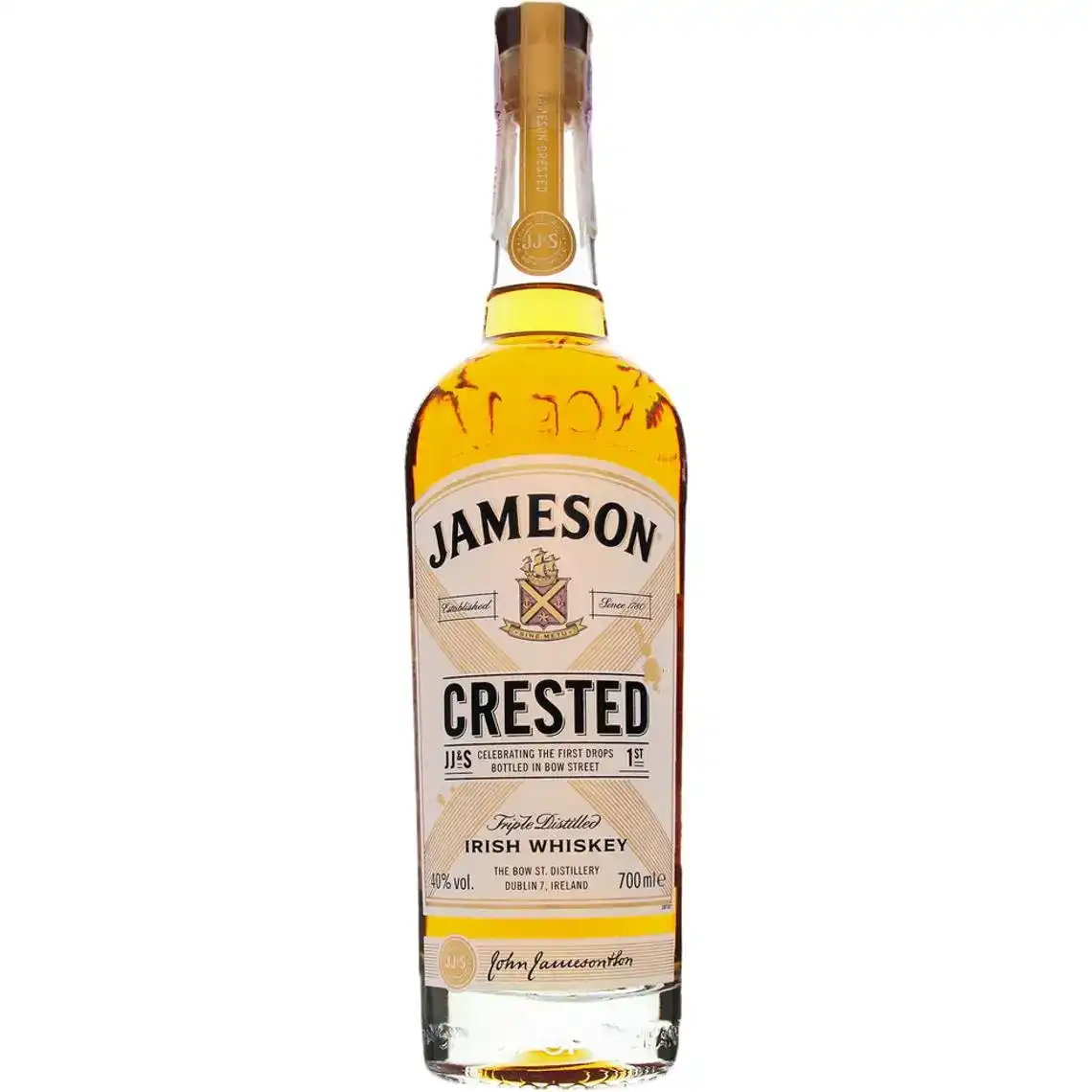 Віскі Jameson Crested купажований 40% 0.7 л