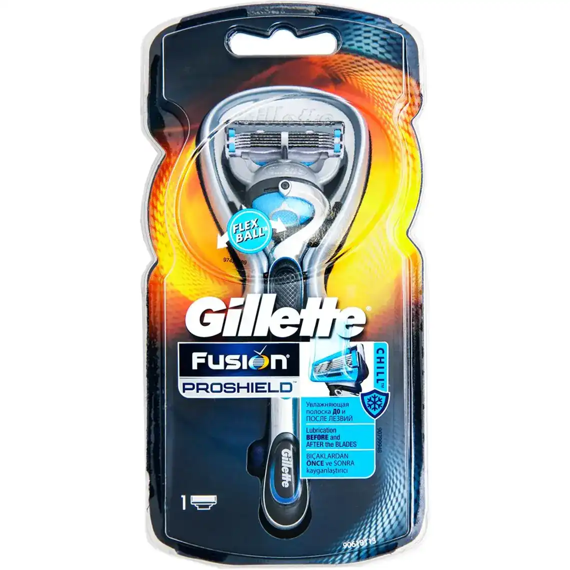 Станок для гоління Gillette Fusion5 ProShield Chill чоловічий з 1 змінним картриджем