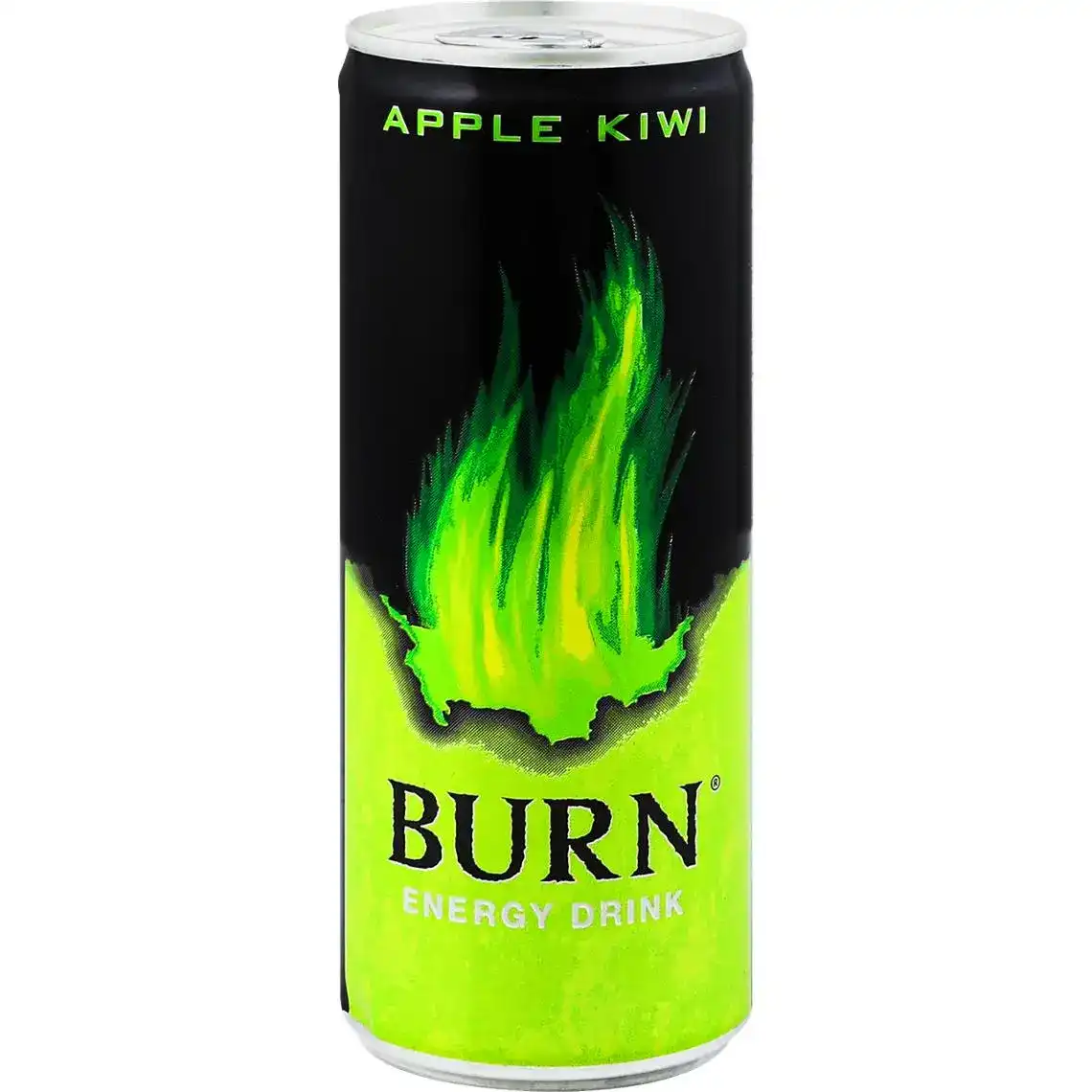 Напій Burn Яблуко і Ківі енергетичний безалкогольний сильногазований 0.25 л