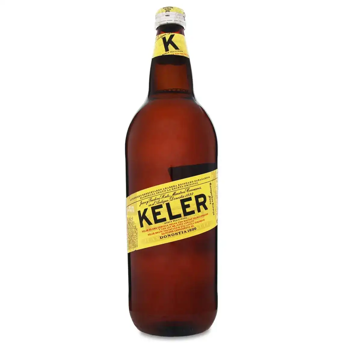 Пиво Keler Lager світле фільтроване 5.4% 1 л