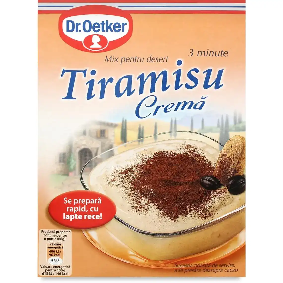 Десерт Dr.Oetker Tiramisu 60 г