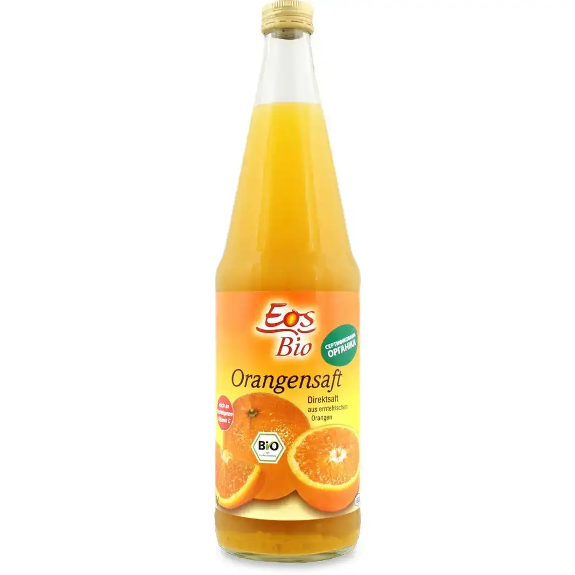 Сік Eos Bio органічний апельсиновий 0,7 л