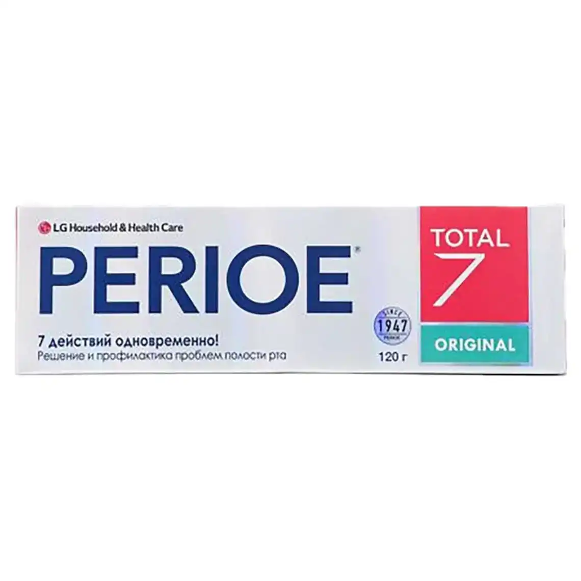 Зубна паста LG Perioe Total 7 Original Комплексний догляд 120 г
