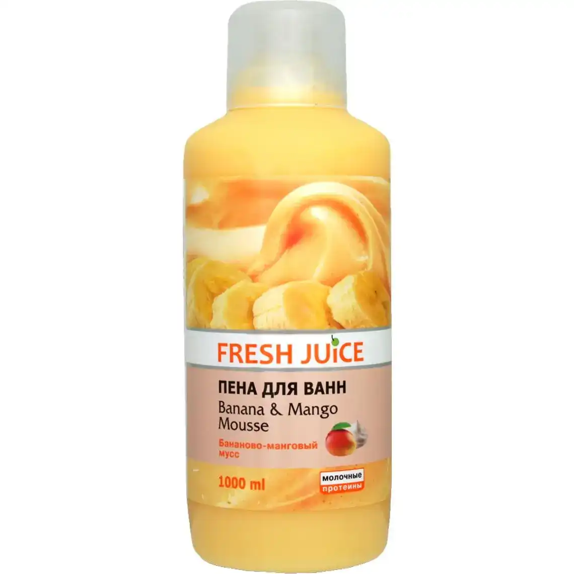 Піна для ванн Fresh Juice Бананово-манговий мус 1 л