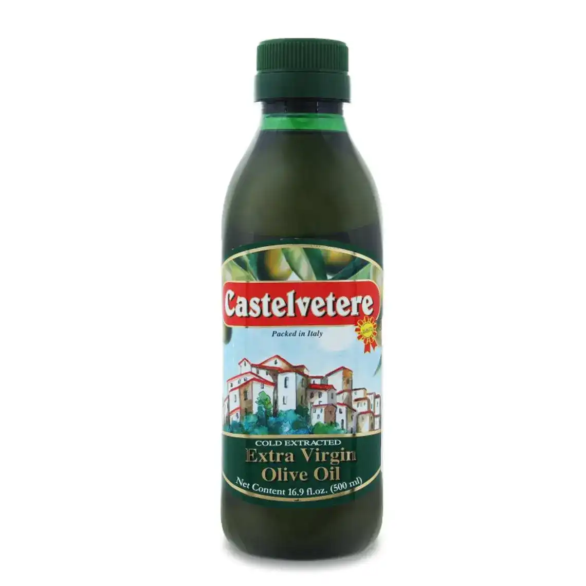 Оливкова олія Castelvetere Extra Virgin нерафінована 500 мл