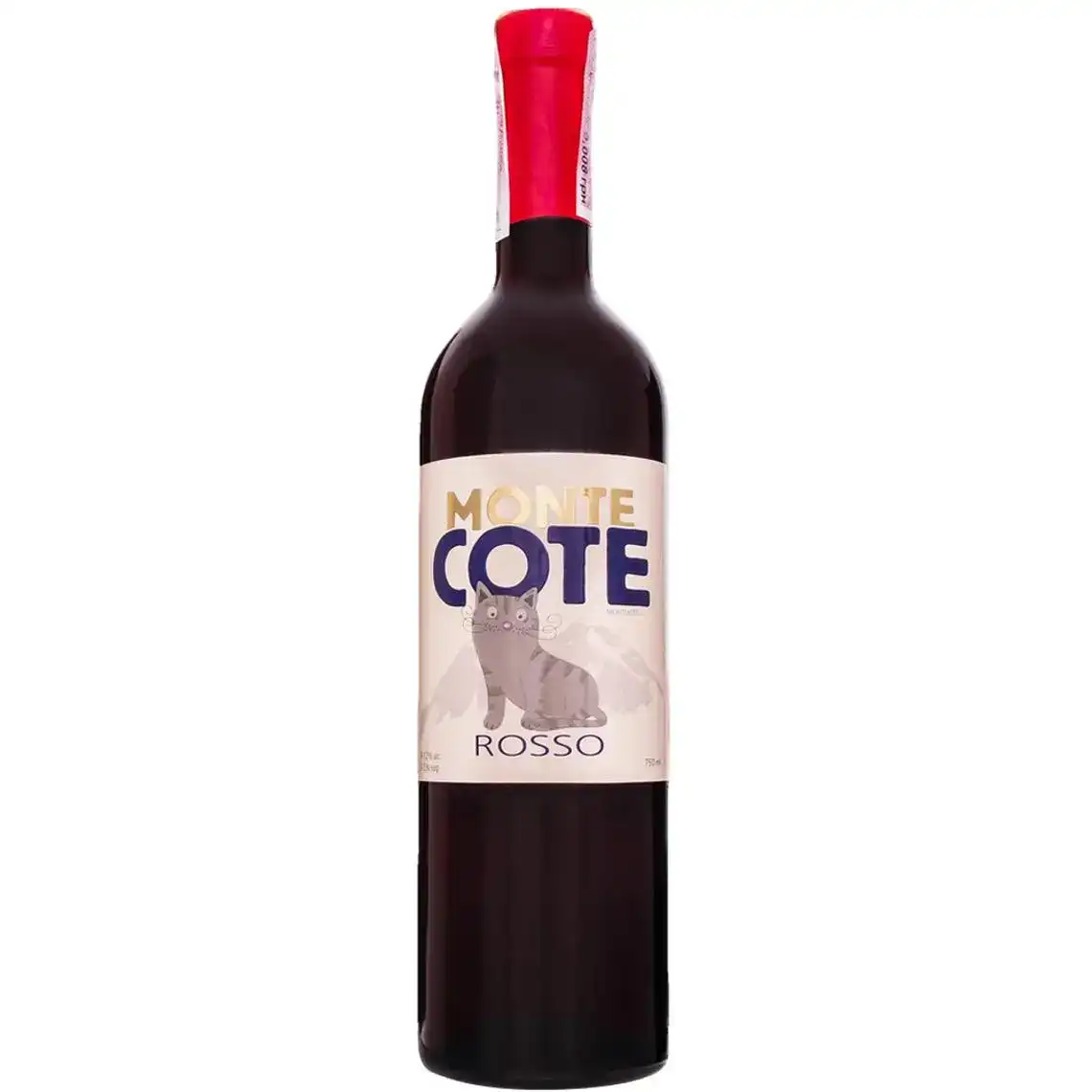 Вино Cotnar Monte Cote Rosso червоне напівсолодке 0.75 л