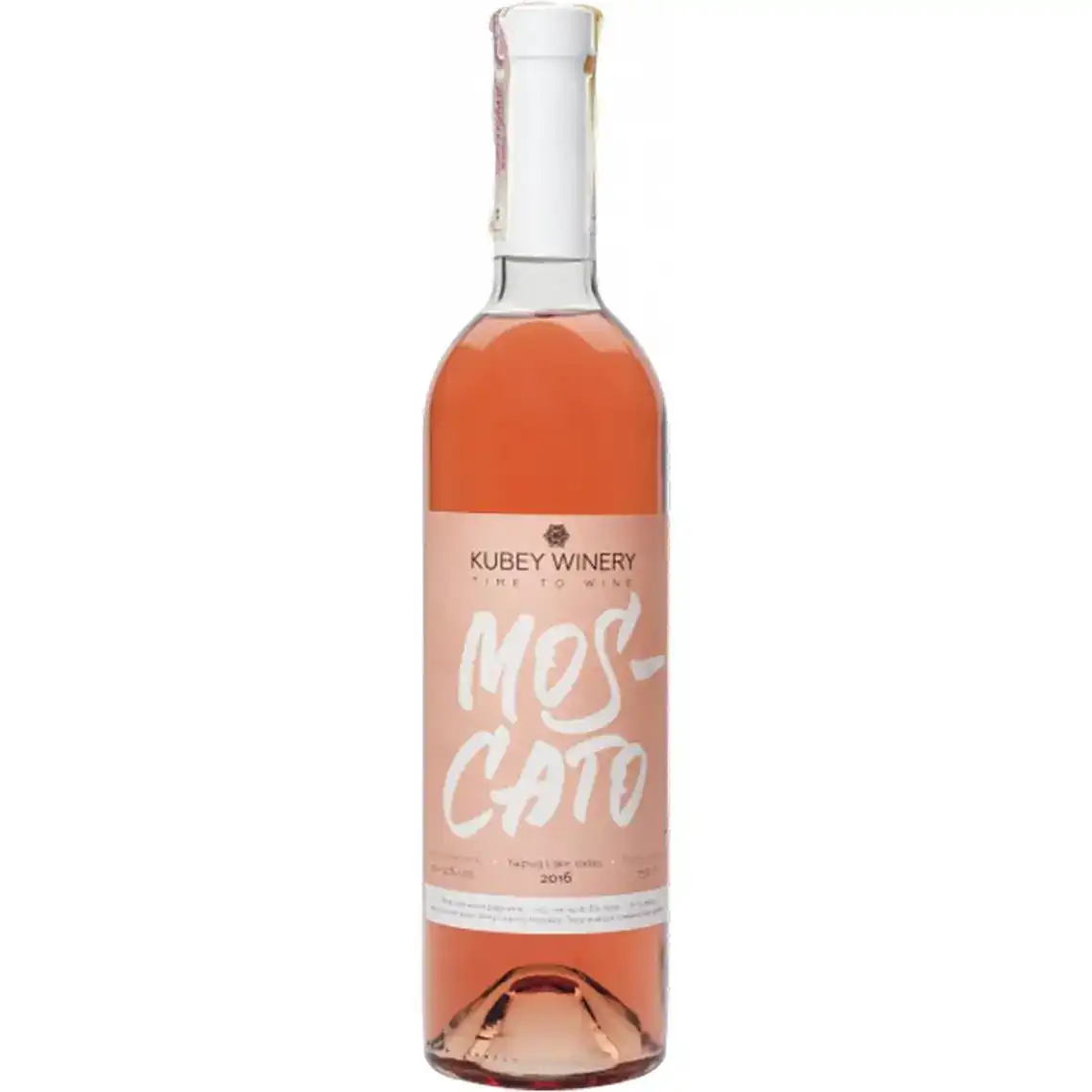 Вино Kubey Winery Moscato рожеве напівсолодке 0.75 л