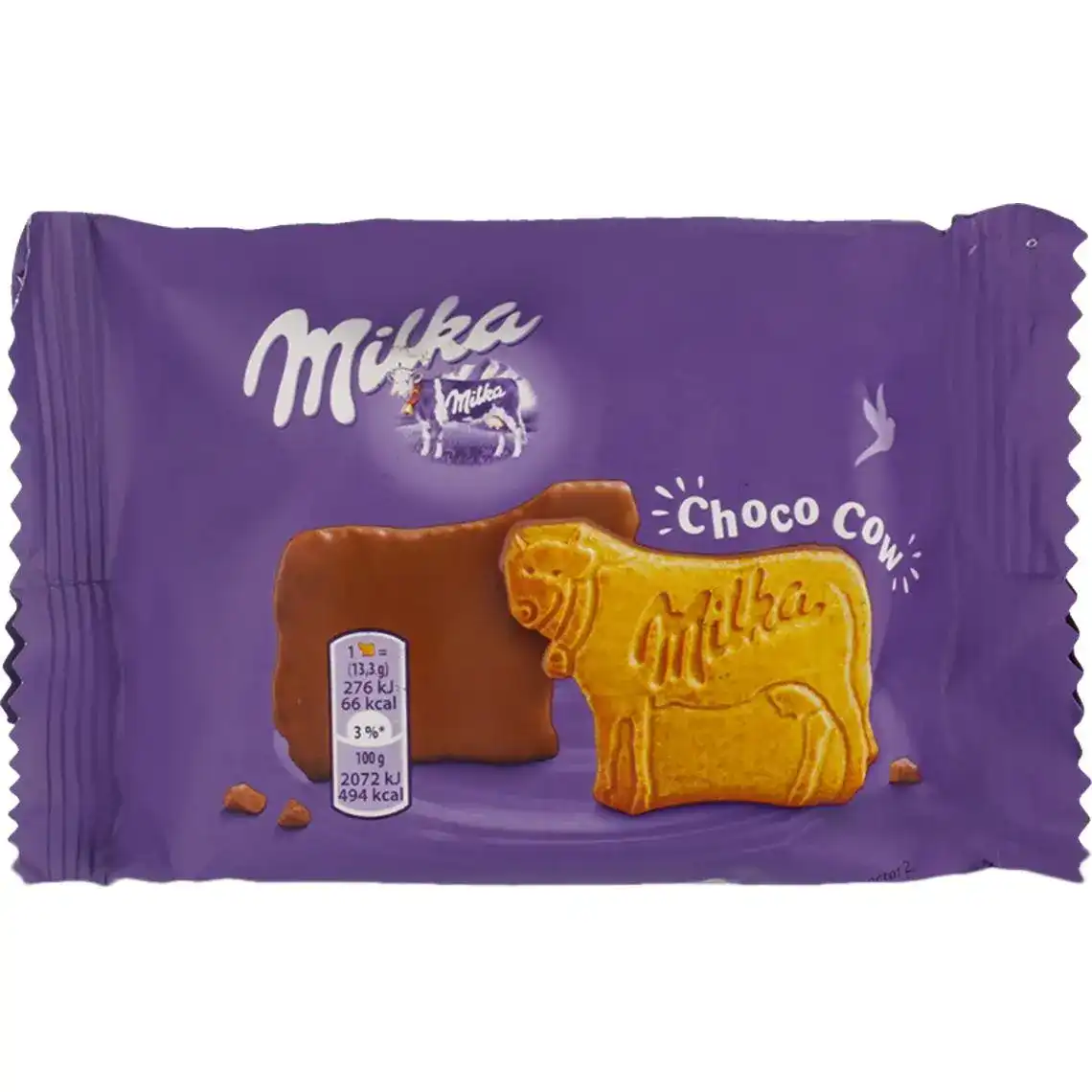 Печиво Milka Choco Cow в молочному шоколаді 40 г