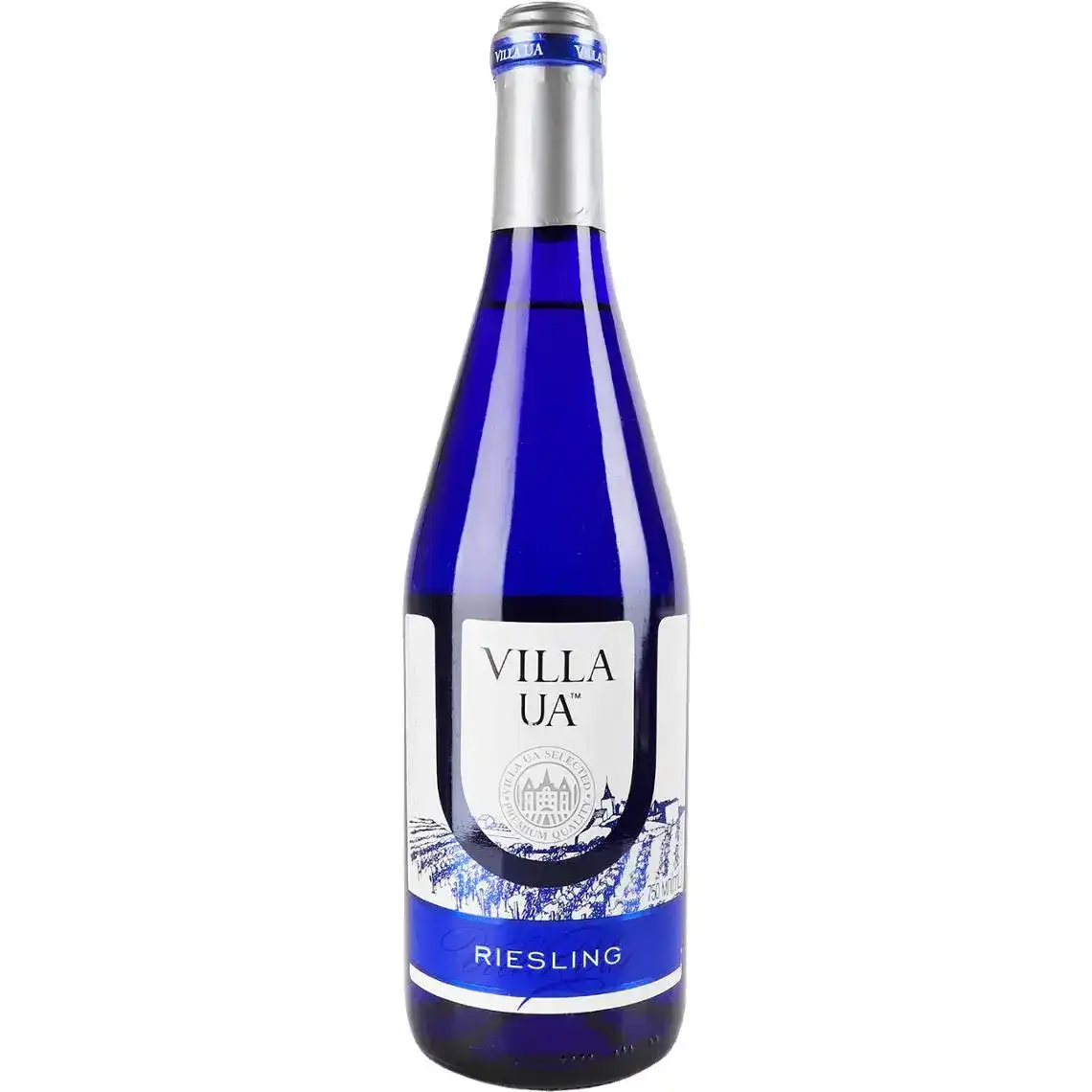 Вино Villa UA Riesling біле напівсолодке 0.75 л