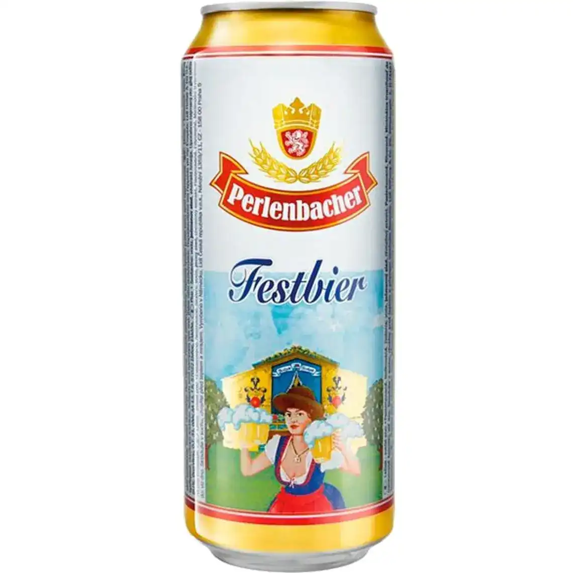 Пиво Perlenbacher Festbier світле фільтроване 5.5% 0.5 л