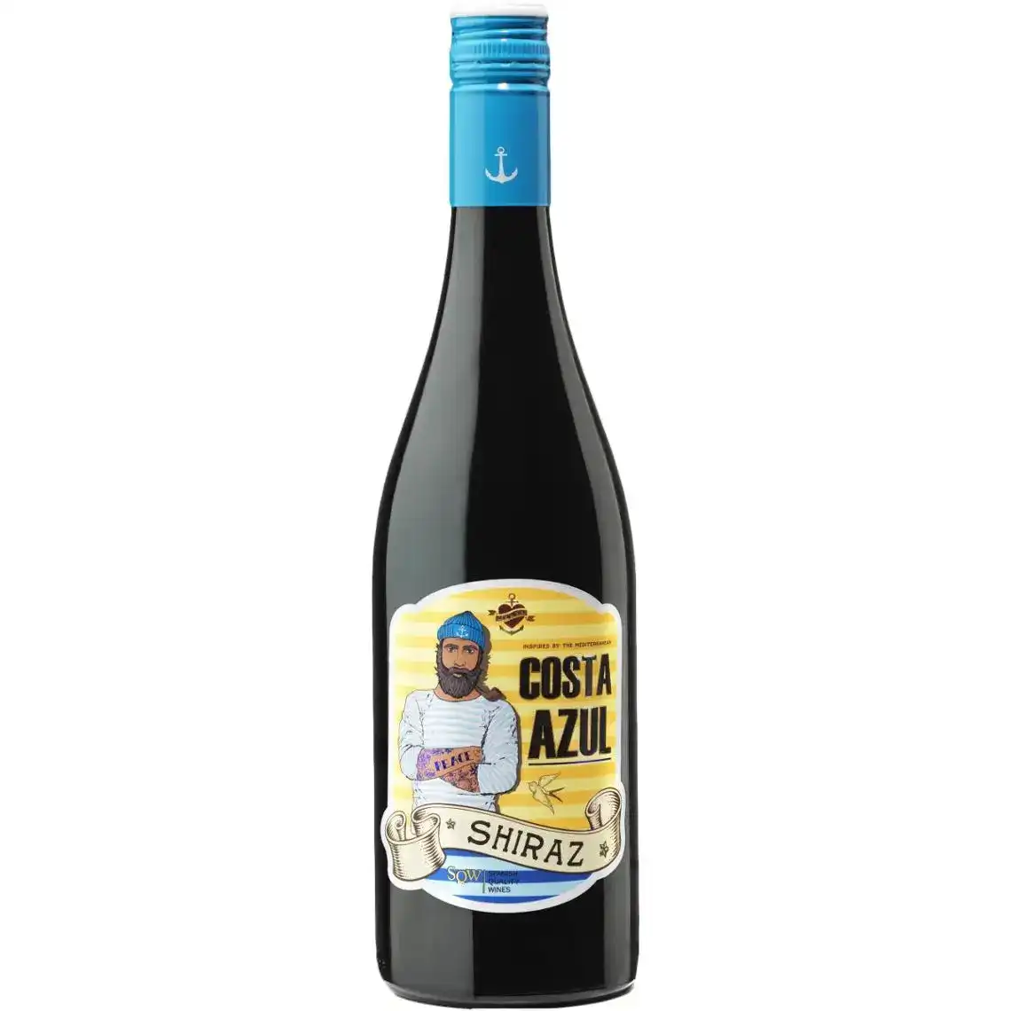 Вино Costa Azul Shiraz червоне сухе 0.75 л