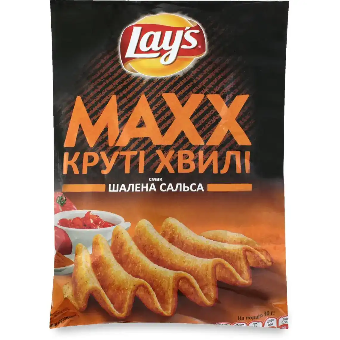 Чіпси Lay's Maxx Сальса 120 г