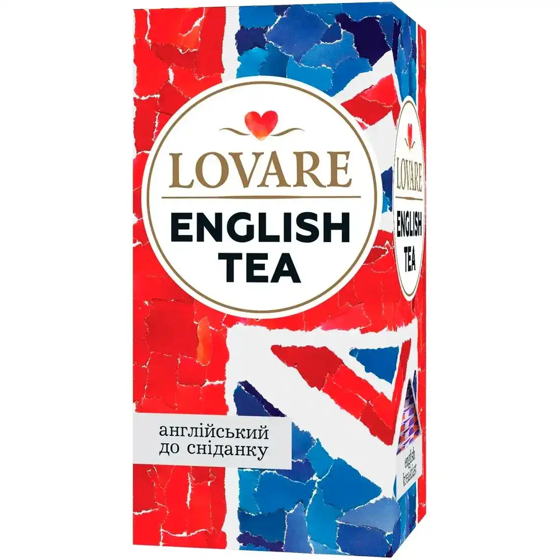 Фото 1 - Чай Lovare English Tea чорний асорті 24 пакети по 2 г