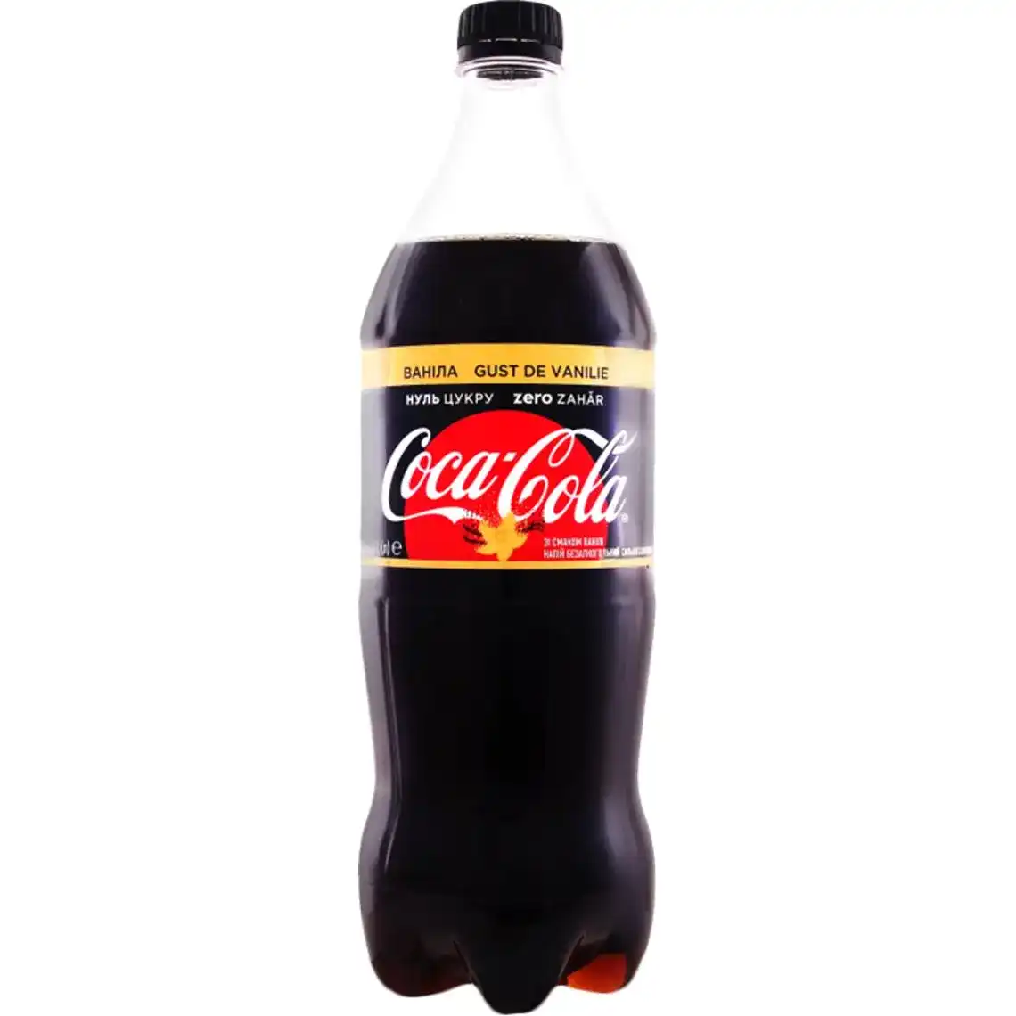 Напій Coca-Cola Zero Vanilla сильногазований 1 л